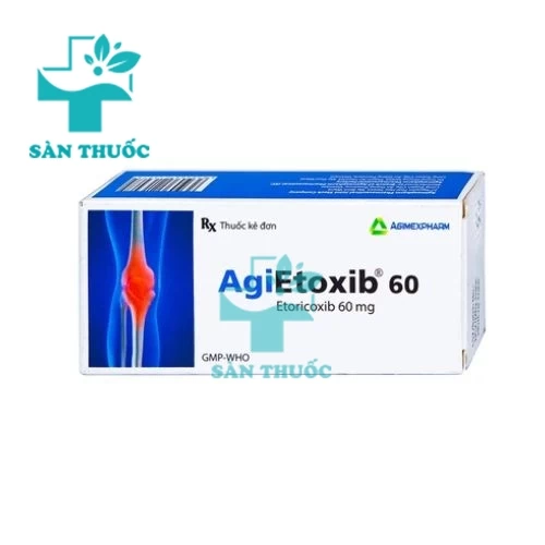 AGIETOXIB 60 - Thuốc giảm đau, kháng viêm của Agimexpharm